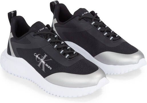 Calvin Klein Sneakers EVA RUNNER LOW LACE MIX ML WN vrijetijdsschoen lage schoen veterschoen met lichte loopzool