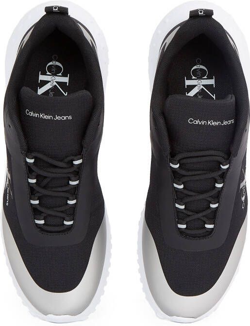 Calvin Klein Sneakers EVA RUNNER LOW LACE MIX ML WN vrijetijdsschoen lage schoen veterschoen met lichte loopzool