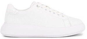 Calvin Klein Sneakers met sleehak RAISED CUPSOLE LACE UP-MONO MIX