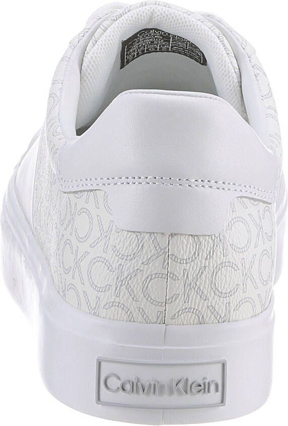 Calvin Klein Sneakers VULC LACE UP-MONO MIX voor de helft gedessineerd