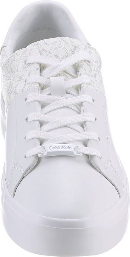 Calvin Klein Sneakers VULC LACE UP-MONO MIX voor de helft gedessineerd