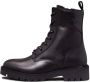 Calvin Klein Veterschoenen COMBAT BOOT MID ZIP LTH IN CALF blokhak veterschoen enkellaars met zij ck-sieraad - Thumbnail 10