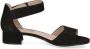 Caprice Zwarte Suède Casual Open Sandalen Black Dames - Thumbnail 14