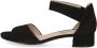 Caprice Zwarte Suède Casual Open Sandalen Black Dames - Thumbnail 15