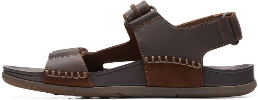 Clarks Sandalen met praktische klittenbandsluitingen