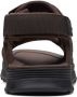 Clarks Heren Zomer Platte Sandalen Brown Heren - Thumbnail 9