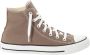 Converse Klassieke Hoge Top Sneakers Brown - Thumbnail 14