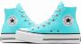 Converse Chuck Taylor All Star Lift Hoge sneakers Dames Blauw - Thumbnail 6