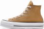 Converse Chuck Taylor All Star Lift Platform Hoge sneakers Dames Bruin - Thumbnail 17