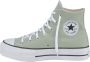 Converse Chuck Taylor All Star Lift Platform Chuck Taylor in groen formaten: 36.5 - Thumbnail 2