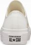 Converse Chuck Taylor All Star Lift Platform Mono Lage sneakers Dames Wit - Thumbnail 11