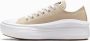 Converse Chuck Taylor All Star Move Low Lage sneakers Dames Beige - Thumbnail 3