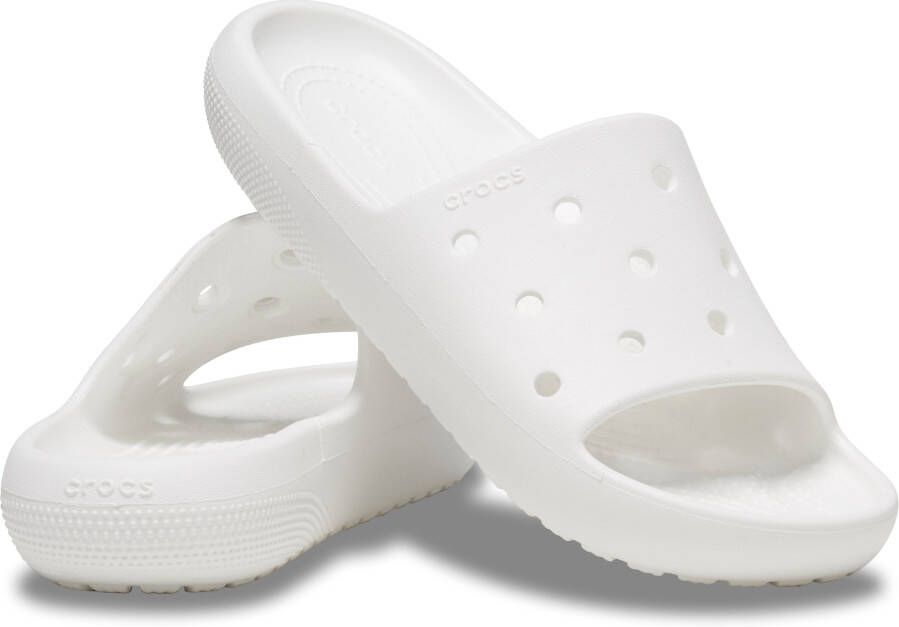 Crocs Classic Slide V2 Sandalen maat M10 W12 wit - Foto 5