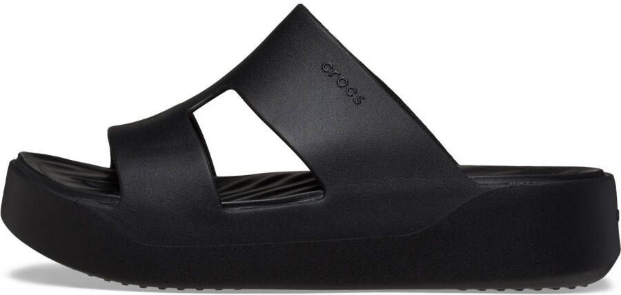 Crocs Badslippers Getaway Platform H-Strap zomerschoen slippers badschoen poolslides zachte binnenzool