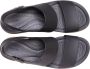 Crocs sandalen met riem brooklyn low wedge w Zwart-9 (39-40) - Thumbnail 6