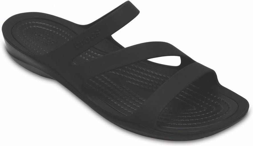 Crocs Badslippers Swiftwater Sandal met zacht genopte binnenzool