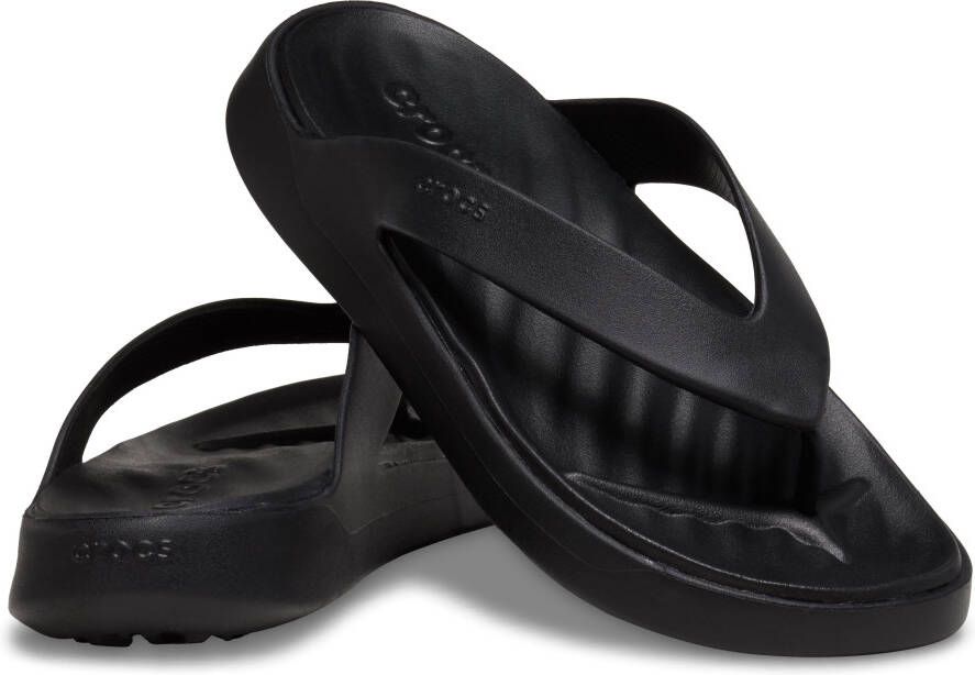 Crocs Teenslippers Getaway Flip zomerschoen slippers poolslide met zachte tussenstuk voor de tenen