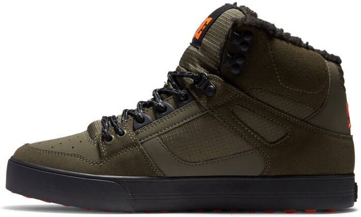 DC Shoes Sneakerboots PURE HIGH-TOP WC WNT Winterschoenen winterlaarzen veterschoenen wintersneakers gevoerd