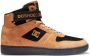 DC Shoes Hoge Top Leren Sneakers Brown Heren - Thumbnail 6