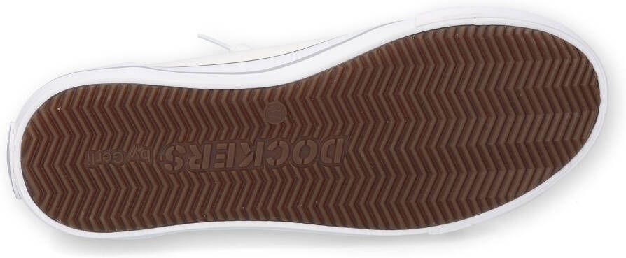 Dockers by Gerli Slip-on sneakers Sneaker slip-on schoen vrijetijdsschoen met elastische versierband - Foto 3