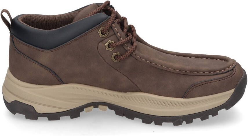 Dockers by Gerli Veterschoenen trekking laarzen veterschoenen met modieuze mocassin-decoratieve naad