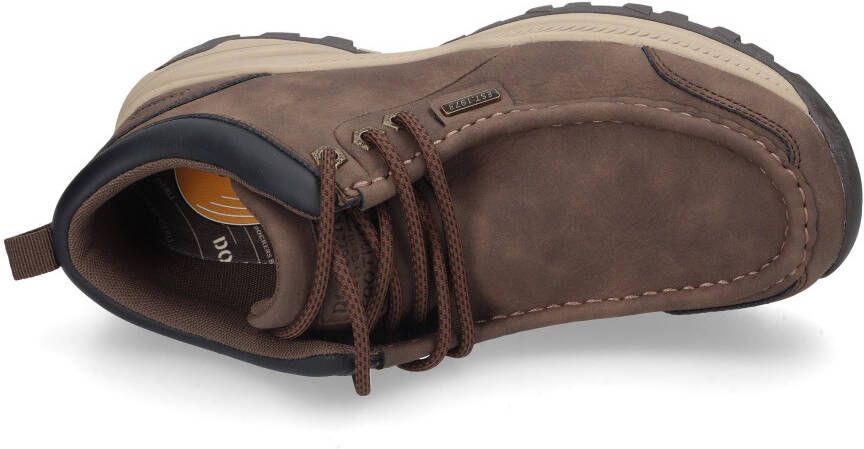 Dockers by Gerli Veterschoenen trekking laarzen veterschoenen met modieuze mocassin-decoratieve naad