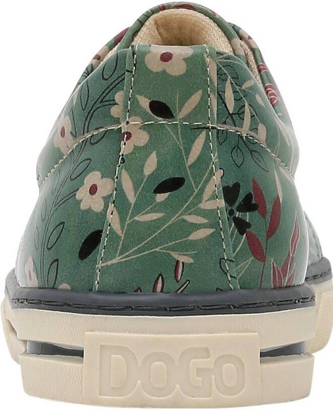 DOGO Veterschoenen Spirit Animal vegan met bloemenprint