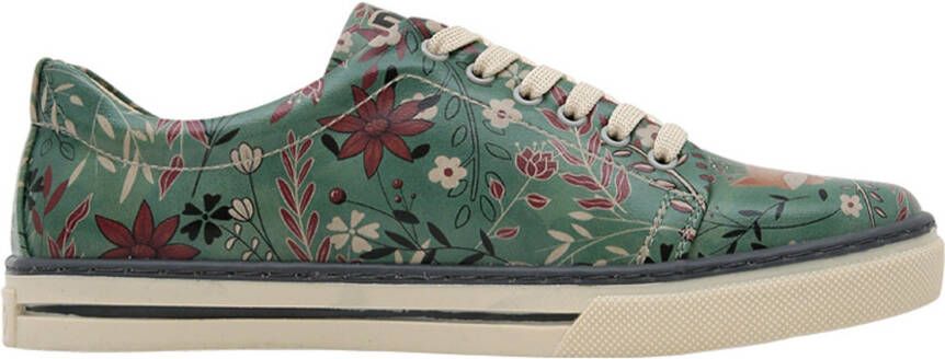 DOGO Veterschoenen Spirit Animal vegan met bloemenprint