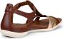 Ecco Sandalen Flash zomerschoen sandaal klittenbandschoen in metallic-look - Thumbnail 20