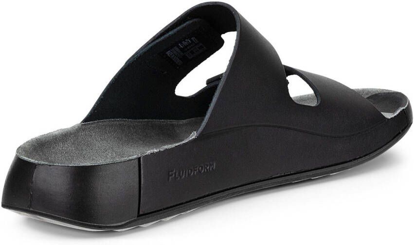 Ecco Slippers Cozmo M zomerschoen slippers klittenbandschoen met fluidform™ constructie