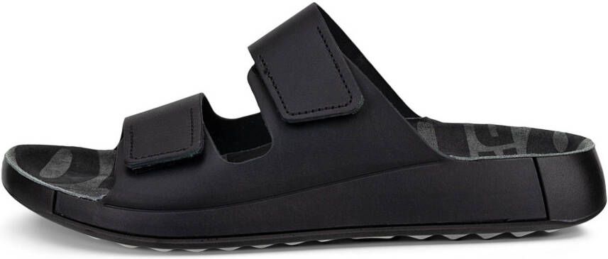 Ecco Slippers Cozmo M zomerschoen slippers klittenbandschoen met fluidform™ constructie