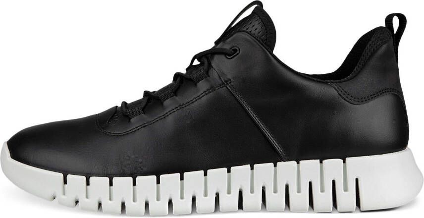 Ecco Sneakers GRUUV M vrijetijdsschoen lage schoen met uitneembare dual-fit binnenzool