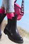 Elbsand Laarsjes Chelsea laarzen instaplaarzen bikerboots van leer - Thumbnail 2