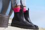 Elbsand Laarsjes Chelsea laarzen instaplaarzen bikerboots van leer - Thumbnail 9