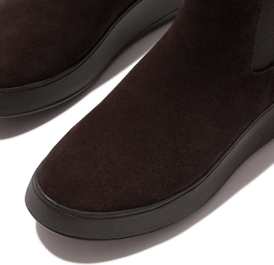 Fitflop Chelsea-boots F-MODE Plateaustiefels chunky boots met plateausool aanhaaklus