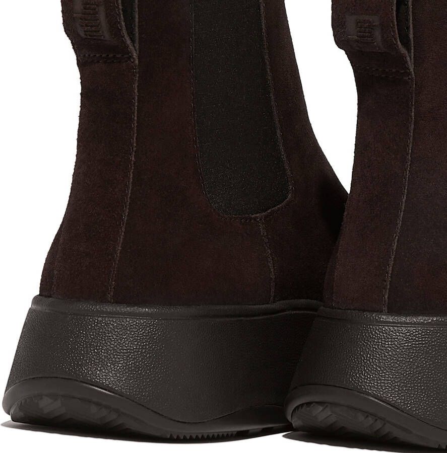 Fitflop Chelsea-boots F-MODE Plateaustiefels chunky boots met plateausool aanhaaklus