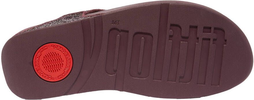 Fitflop Dianets LULU Badslippers sandalen zomerschoenen met glitterbandage