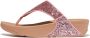 Fitflop Dianets LULU Badslippers sandalen zomerschoenen met glitterbandage - Thumbnail 4