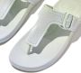 FitFlop Iqushion Iridescent Adjustable Buckle Flip-Flops GROEN - Thumbnail 5