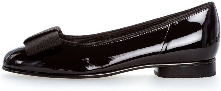 Gabor Ballerina's Flats kitten heel feestelijke schoenen met decoratieve strik