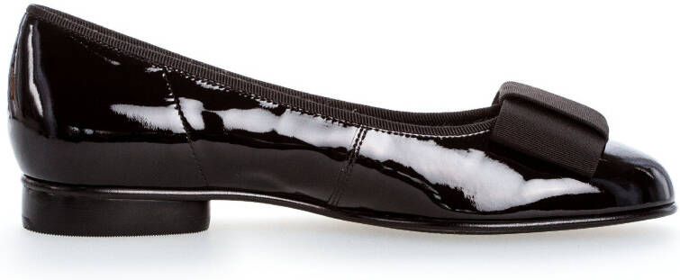 Gabor Ballerina's Flats kitten heel feestelijke schoenen met decoratieve strik