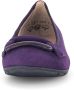 Gabor Paarse Leren Ballet Flats Purple Dames - Thumbnail 11