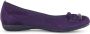 Gabor Paarse Leren Ballet Flats Purple Dames - Thumbnail 12