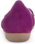 Gabor Fuchsia Leren Ballerina Schoenen Purple Dames - Thumbnail 9