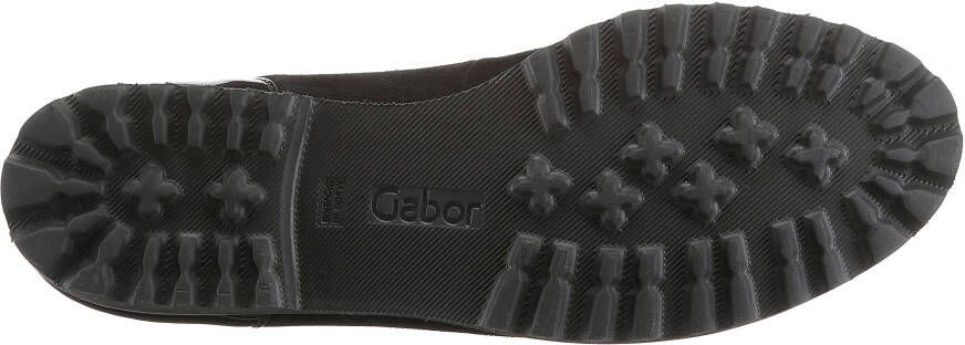 Gabor Ballerina's Flats chunky slipper met comfortabele elastische afwerking