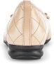 Gabor Beige Leren Ballet Flats Beige Dames - Thumbnail 10