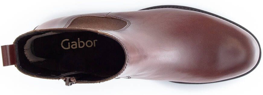 Gabor Chelsea-boots met stretchinzet aan de buitenkant