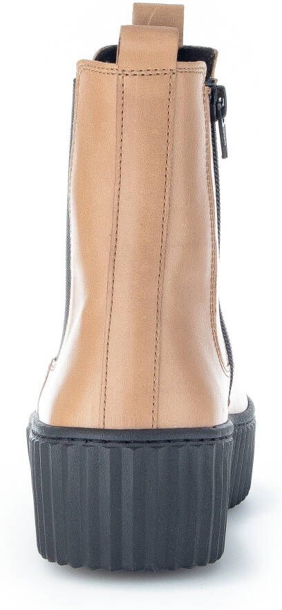 Gabor Moderne Chelsea Boots in Cognac Leer Brown Dames - Foto 5