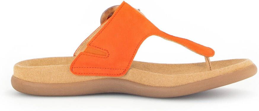 Gabor Dianets sleehak zomerschoen teenslipper met best fitting-uitrusting