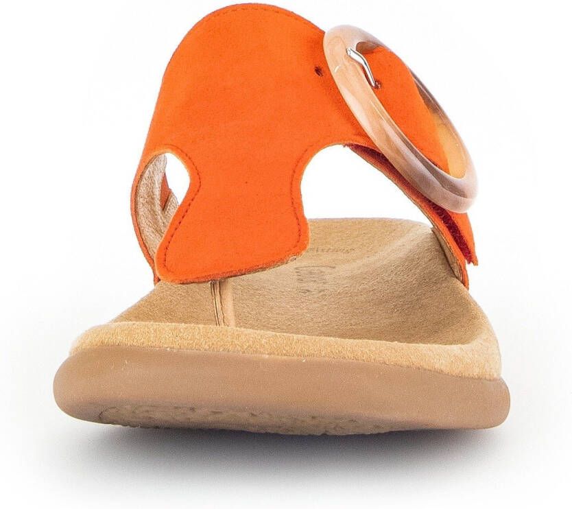 Gabor Dianets sleehak zomerschoen teenslipper met best fitting-uitrusting